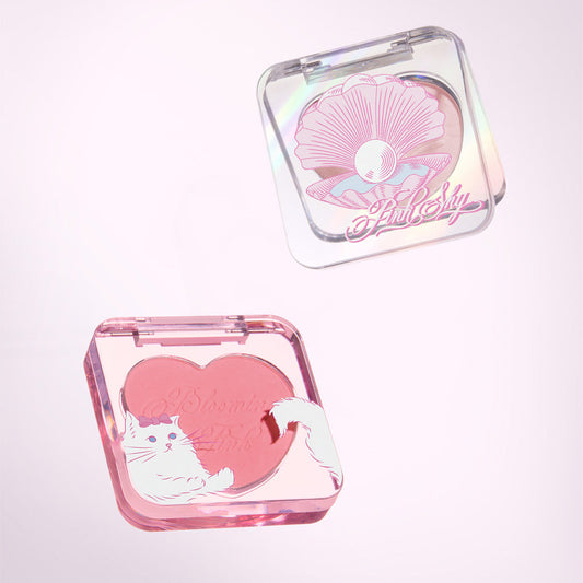 ETUDE Pink Shy Heart Pop Blusher 4g - LUUELA