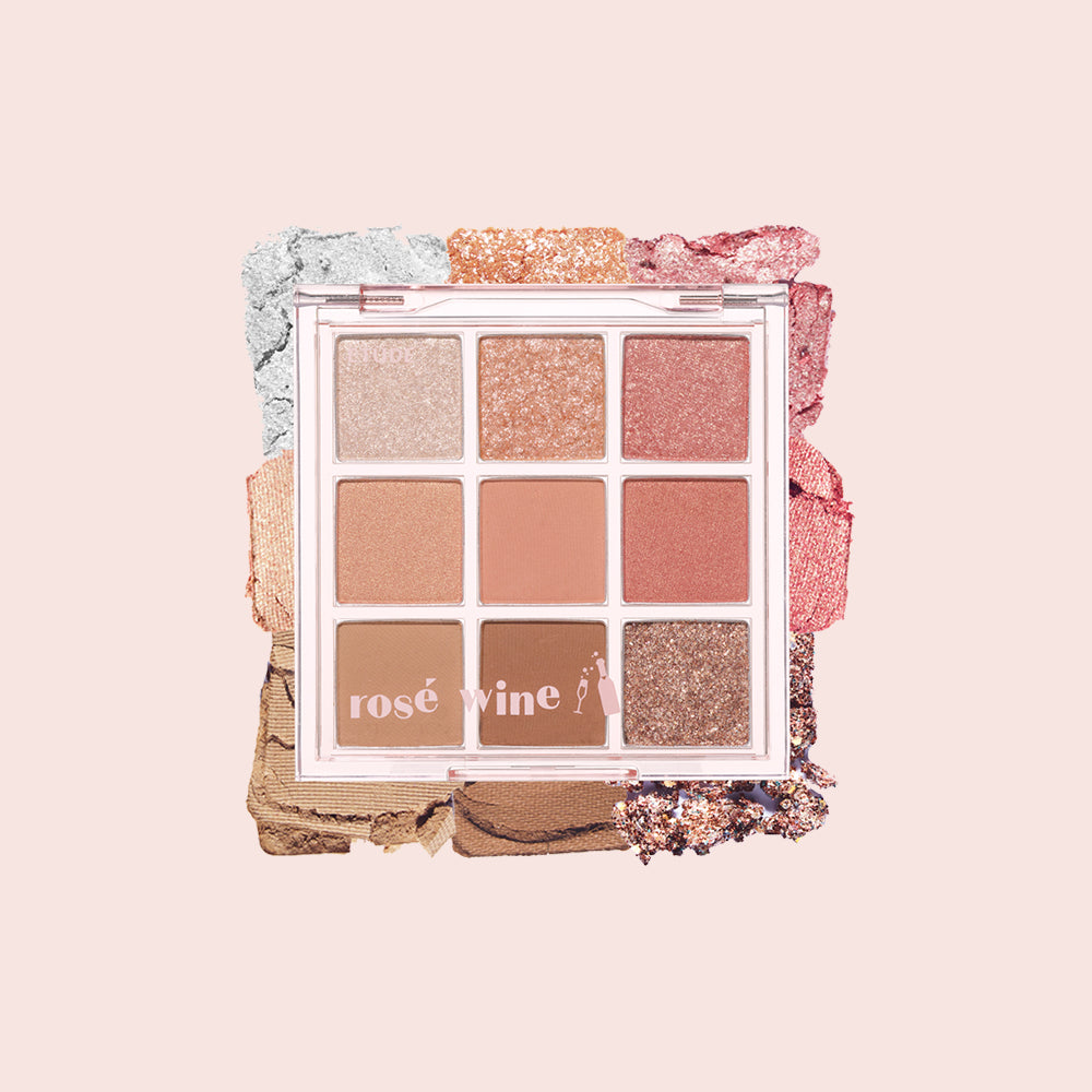 ETUDE Play Color Eyes 9-Color #Rose Wine - LUUELA