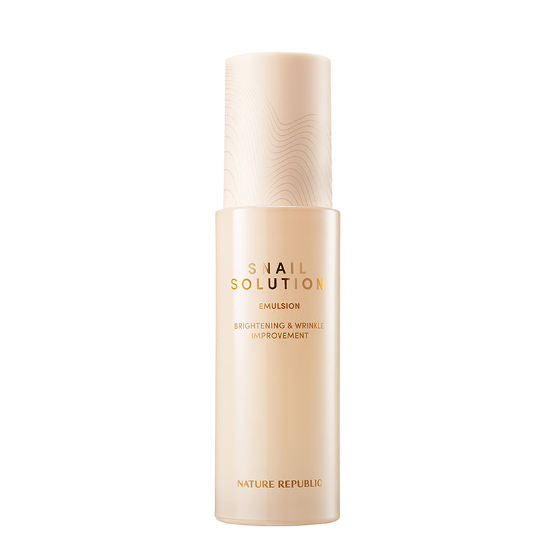 NATURE REPUBLIC Snail Solution Emulsion 120ml - LUUELA