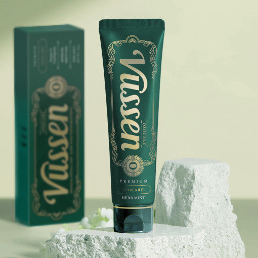 Vussen Premium OZO CARE Herb Mint Toothpaste 120g - LUUELA