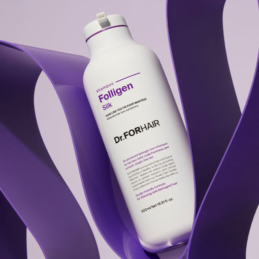 Dr.FORHAIR Folligen Silk Shampoo 500ml - LUUELA