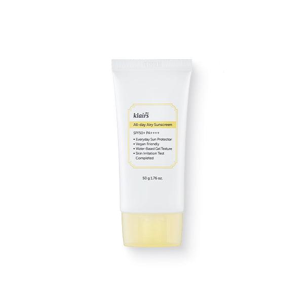 KLAIRS All-day Airy Sunscreen SPF50+ PA++++ 50g - LUUELA