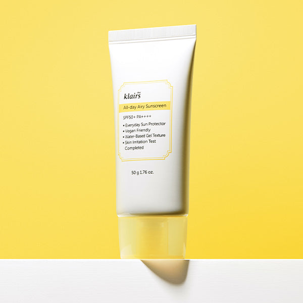 KLAIRS All-day Airy Sunscreen SPF50+ PA++++ 50g - LUUELA