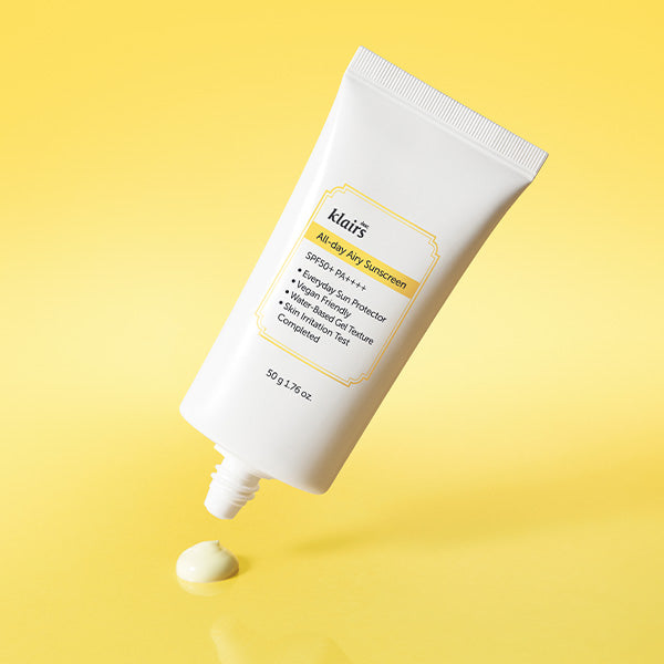 KLAIRS All-day Airy Sunscreen SPF50+ PA++++ 50g - LUUELA