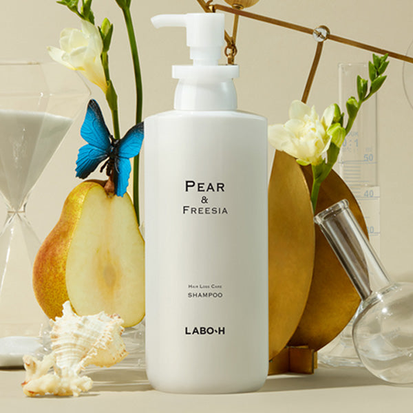 LABO-H Scalp Strengthening Shampoo Hair Loss Care Pear&Freesia 400ml - LUUELA