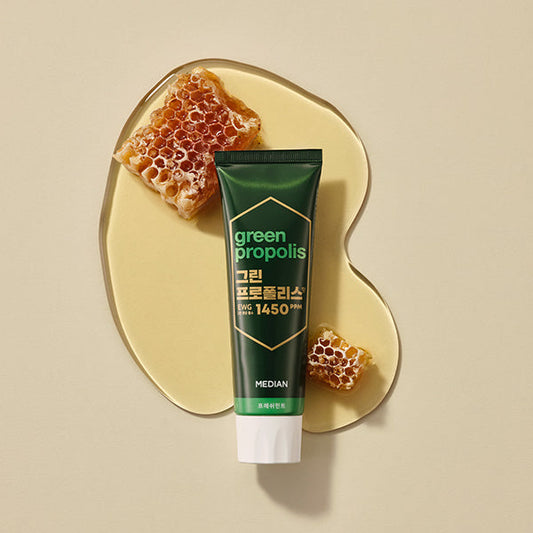 MEDIAN Green-Propolis Toothpaste Fresh Mint 100g*3 - LUUELA