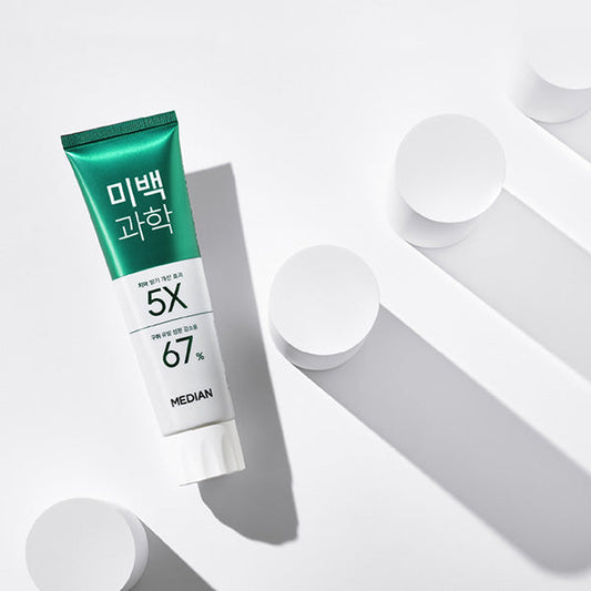 MEDIAN Whitening Science Toothpaste Plum Mint 100g*2 - LUUELA