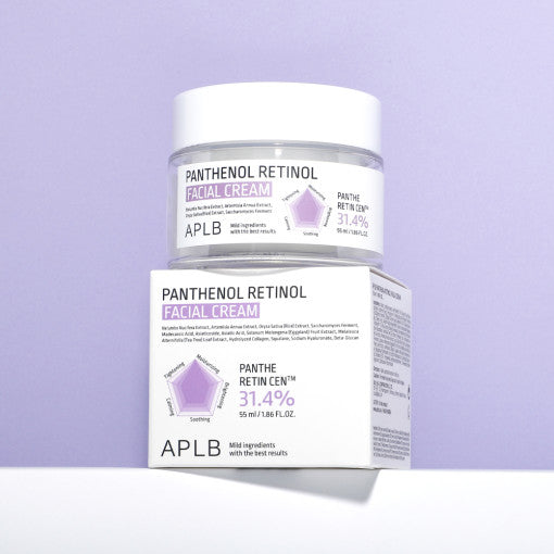 APLB Panthenol Retinol Facial Cream 55ml - LUUELA