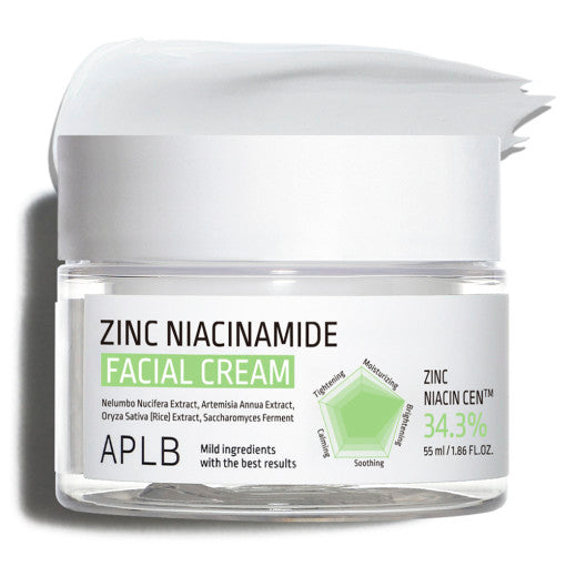 APLB Zinc Niacinamide Facial Cream 55ml - LUUELA
