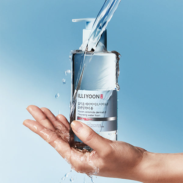 ILLIYOON Ceramide Derma6.0 Cleansingwater Foam 250ml - LUUELA