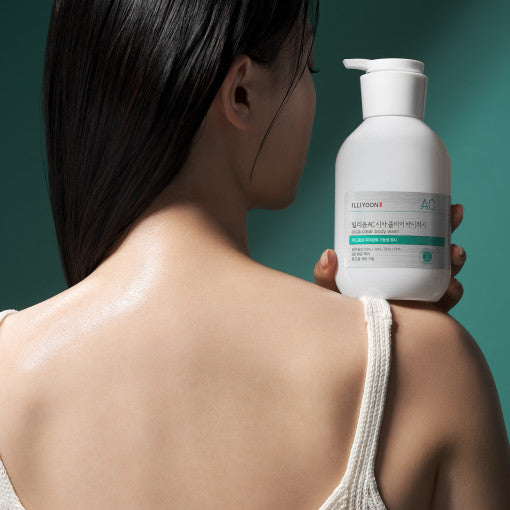 ILLIYOON - Cica Acne Clear Body Wash - 400ml - LUUELA