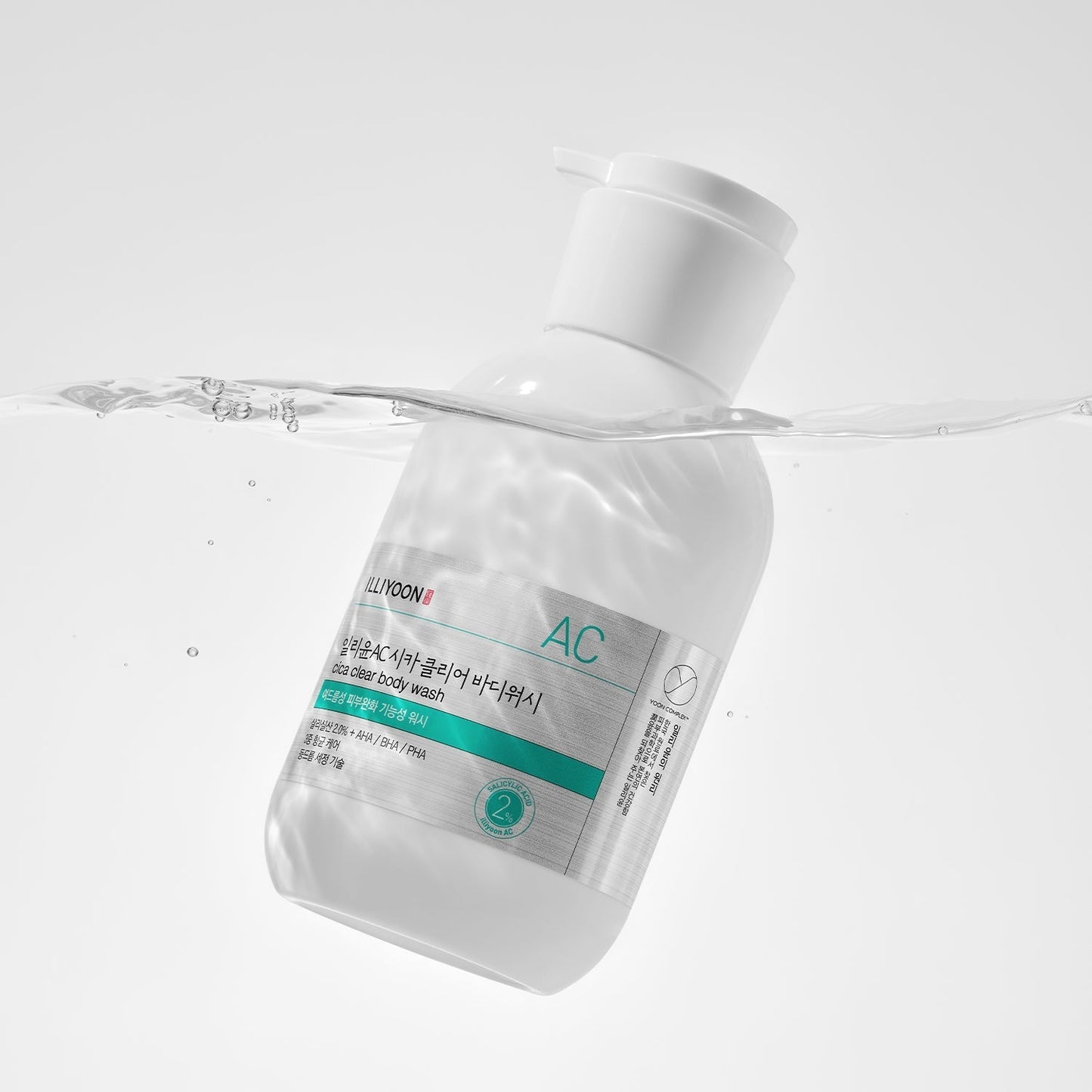 ILLIYOON - Cica Acne Clear Body Wash - 400ml - LUUELA