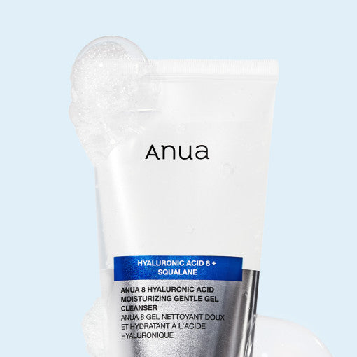 Anua 8 Hyaluronic Acid Moisturizing Gentle Gel Cleanser 150ml - LUUELA