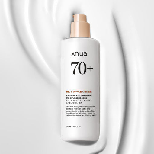 ANUR Rice 70 Intense Moisturizing Milk 150ml - LUUELA