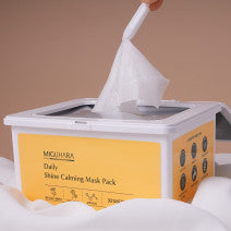 MIGUHARA Daily Shine Calming Mask Pack 30 sheets 350g - LUUELA