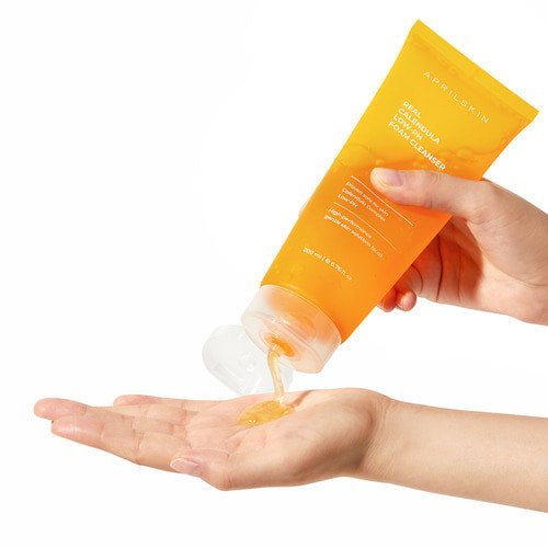 APRILSKIN Calendula Low pH Foam Cleanser 200ml - LUUELA