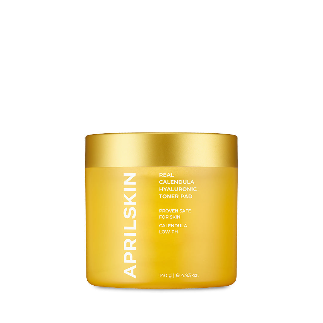 APRILSKIN Calendula PHA Hyaluronic Toner Pads 140g - LUUELA