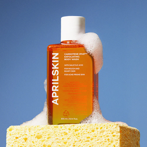 APRILSKIN Carrotene IPMP Exfoliating Body Wash 300ml - LUUELA