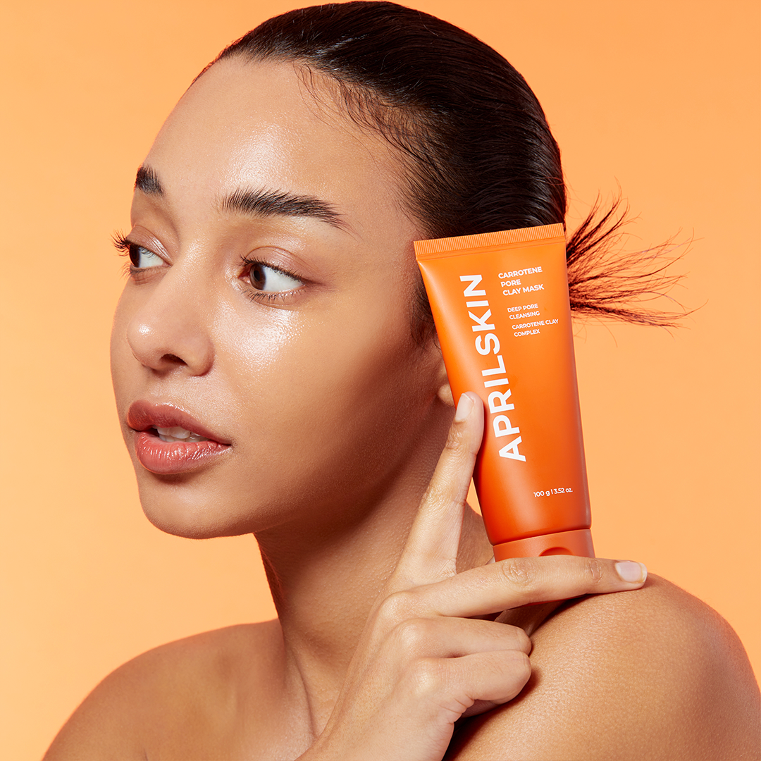 APRILSKIN Carrotene Pore Clay Mask 100g - LUUELA