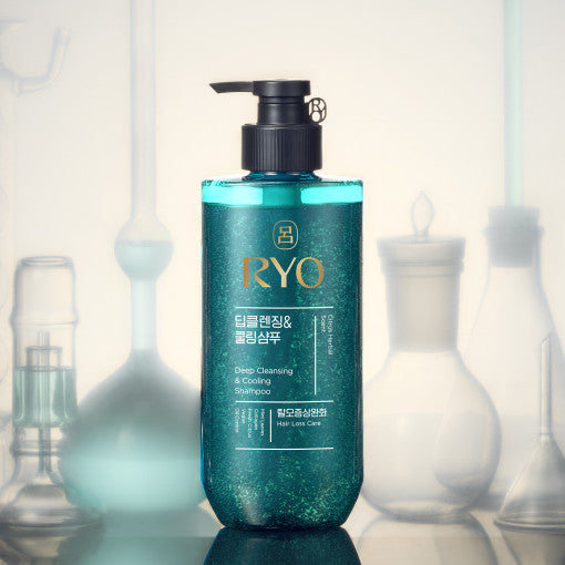 Ryo Deep Cleansing & Cooling Shampoo 480ml - LUUELA