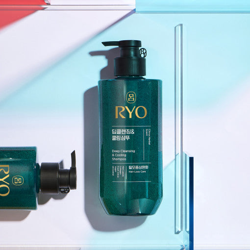 Ryo Deep Cleansing & Cooling Shampoo 480ml - LUUELA