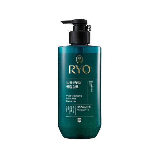 Ryo Deep Cleansing & Cooling Shampoo 480ml - LUUELA