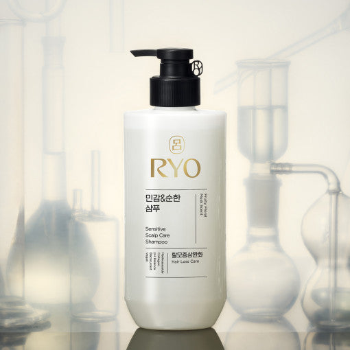 Ryo Sensitive Scalp Care Shampoo 480ml - LUUELA