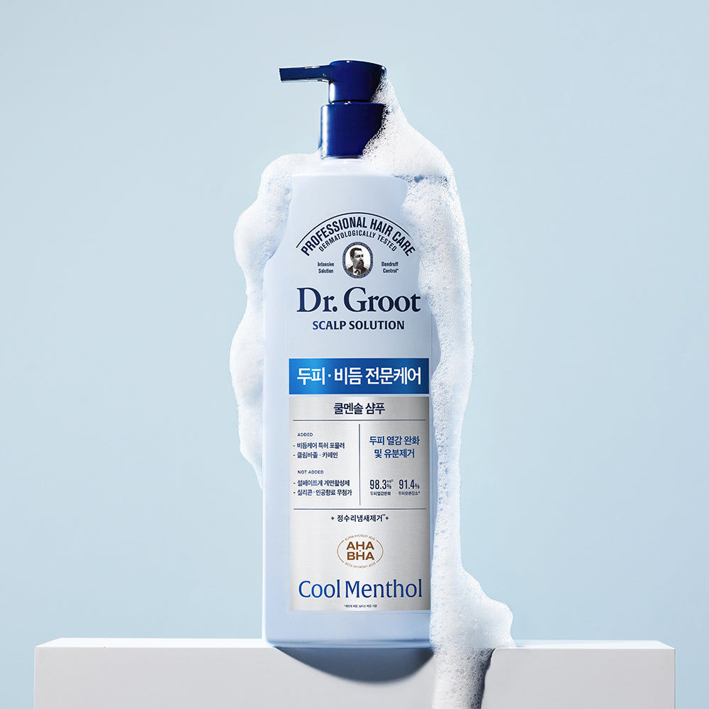 Dr.Groot Scalp Solution Shampoo Cool Menthol 700ml - LUUELA