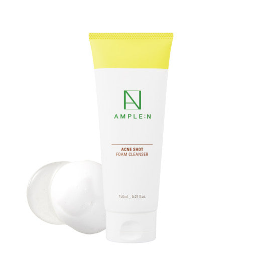 AMPLE:N Acne Shot Foam Cleanser 150ml - LUUELA