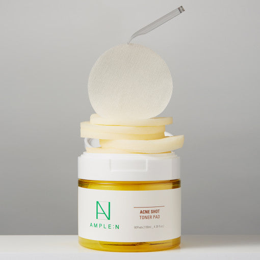 AMPLE:N Acne Shot Toner Pad 130ml - LUUELA