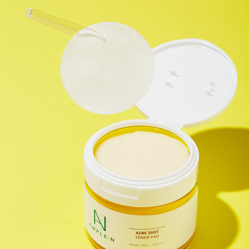AMPLE:N Acne Shot Toner Pad 130ml - LUUELA