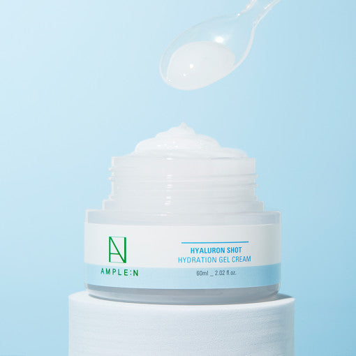 AMPLE:N Hyaluron Shot Hydration Gel Cream 60ml - LUUELA