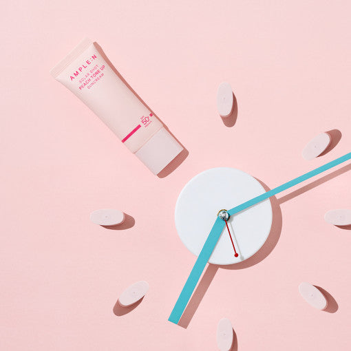 AMPLE:N Solar Shot Peach Tone Up Suncream 40ml - LUUELA