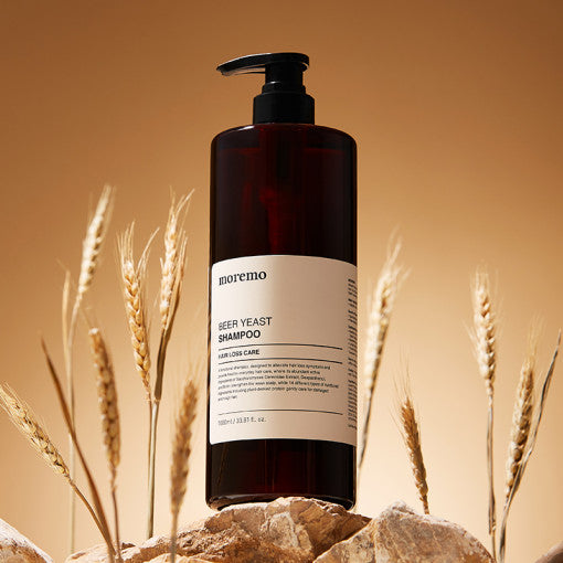 moremo Beer Yeast Hair Loss Care Shampoo 1000ml - LUUELA