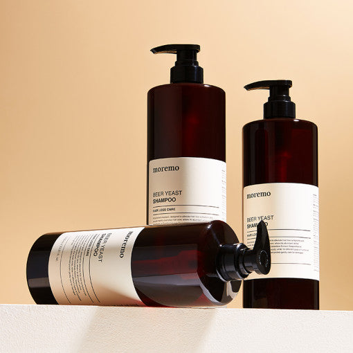 moremo Beer Yeast Hair Loss Care Shampoo 1000ml - LUUELA