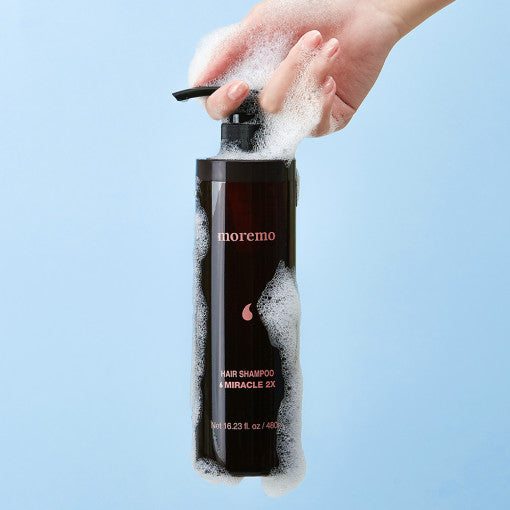 moremo Hair Shampoo Miracle 2X 480ml - LUUELA