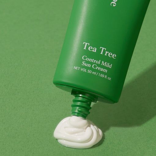 papa recipe Tea Tree Control Mild Sun Cream 50ml - LUUELA