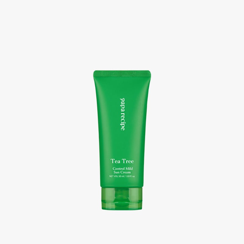 papa recipe Tea Tree Control Mild Sun Cream 50ml - LUUELA