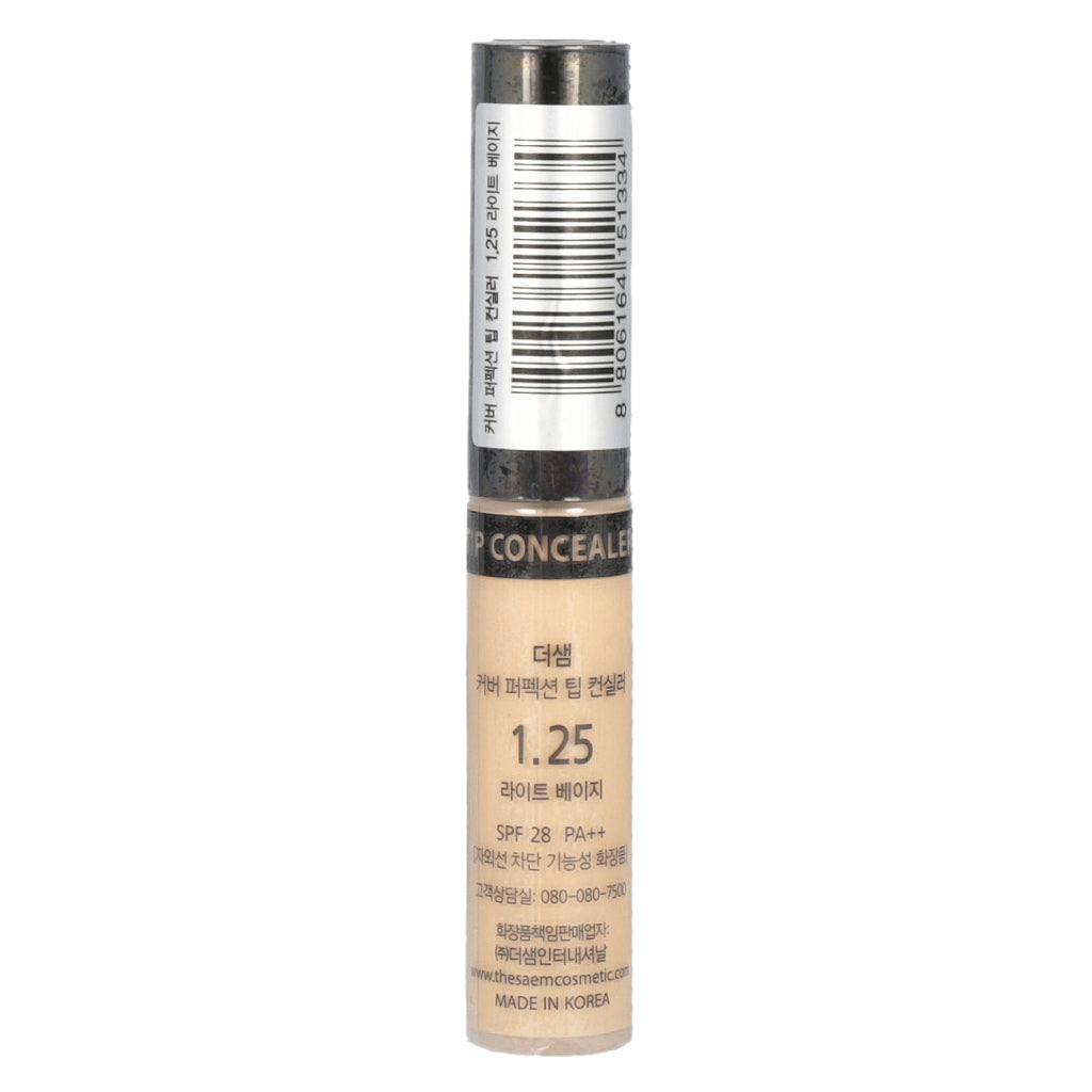 the SAEM Cover Perfection Tip Concealer 6.5g (10 shades) - LUUELA