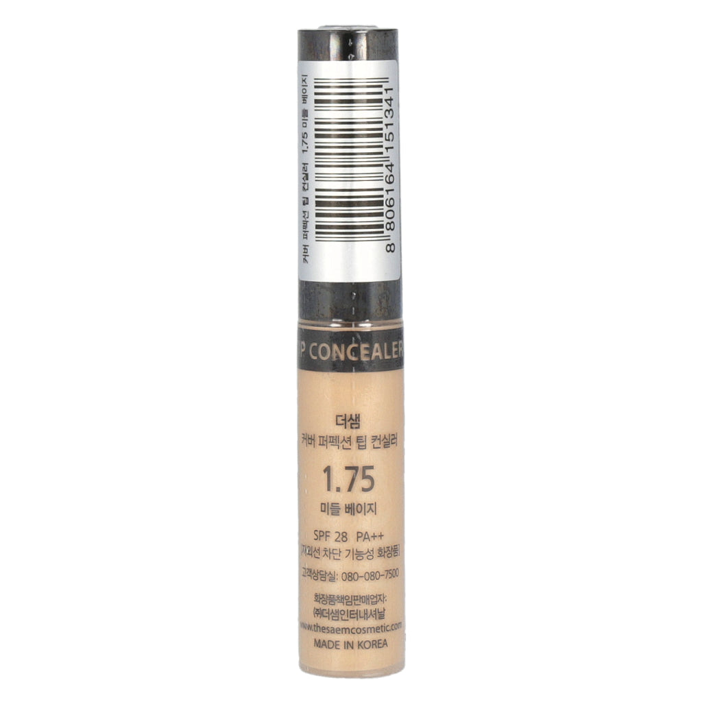 the SAEM Cover Perfection Tip Concealer 6.5g (10 shades) - LUUELA