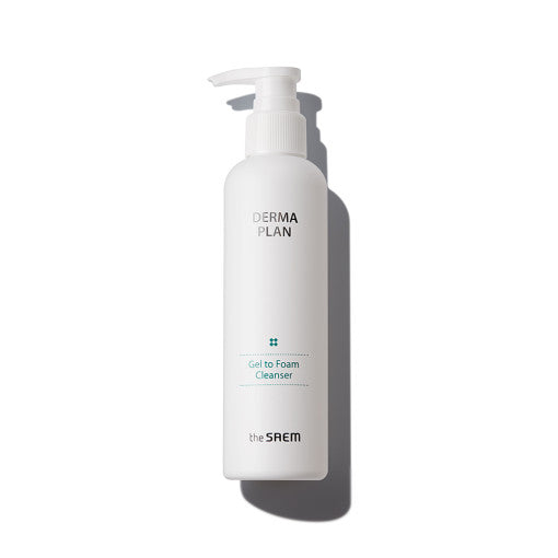 The SAEM Derma Plan Gel To Foam Cleanser 180ml - LUUELA