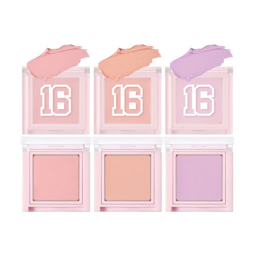 16BRAND MINI MINI BLUSHER (3colors) - LUUELA