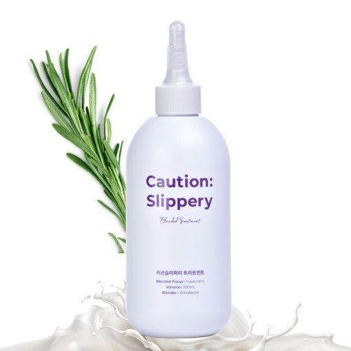 withbecon Caution Slippery Hair Treatment 300ml - LUUELA