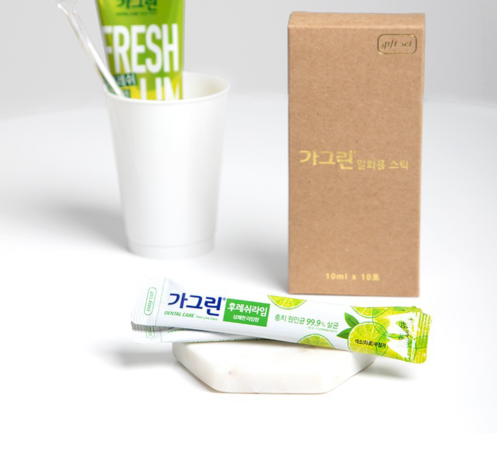 Gagreen Stick-type Fresh Mint Mouthwash 10ml X 10ea - LUUELA