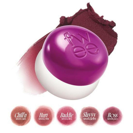 fwee Lip & Cheek Blurry Pudding Pot #Cold-hearted Moment - LUUELA