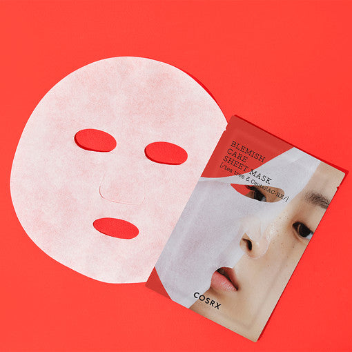 COSRX AC Collection Blemish Care Sheet Mask 26ml X 10ea - LUUELA