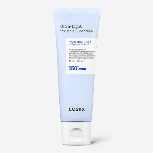 COSRX Ultra-Light Invisible Sunscreen SPF50 PA++++ 50ml - LUUELA