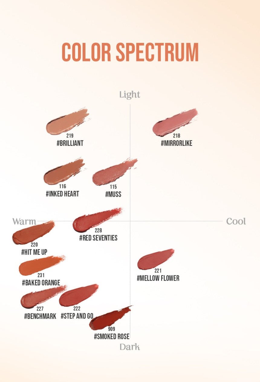 3CE Mood Recipe Matte Lip Color 3.5g #227 BENCHMARK - LUUELA