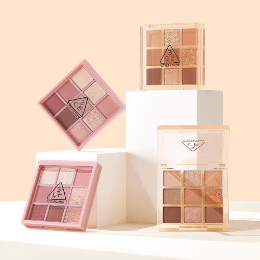 3CE Multi Eye Color Palette #A SHY ASH - LUUELA