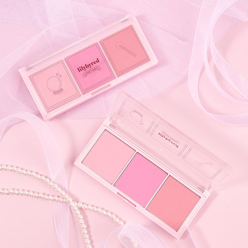 lilybyred Love Tarot Blusher Palette #02 Wish You Cool - LUUELA